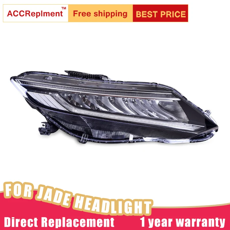 

2Pcs LED Headlights For Honda Jade 2013-on led car lights Angel eyes ALL LED Fog lights LED Daytime Running Lights