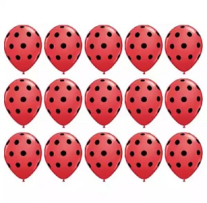 red balloon black do 5/10 шт. 18 дюймов черный, Белый Цвет Полосатый Фольга воздушные шары в горошек из латекса одежда для свадьбы, дня рождения украшения Дети воздушный шар Globos - Цвет: red balloon black do