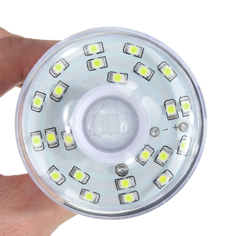 Smuxi E27 Светодиодный лампа светодиодный светильник 2W 220 V-240 V aclampada ПИР Авто движения Сенсор детектор домашней лампы