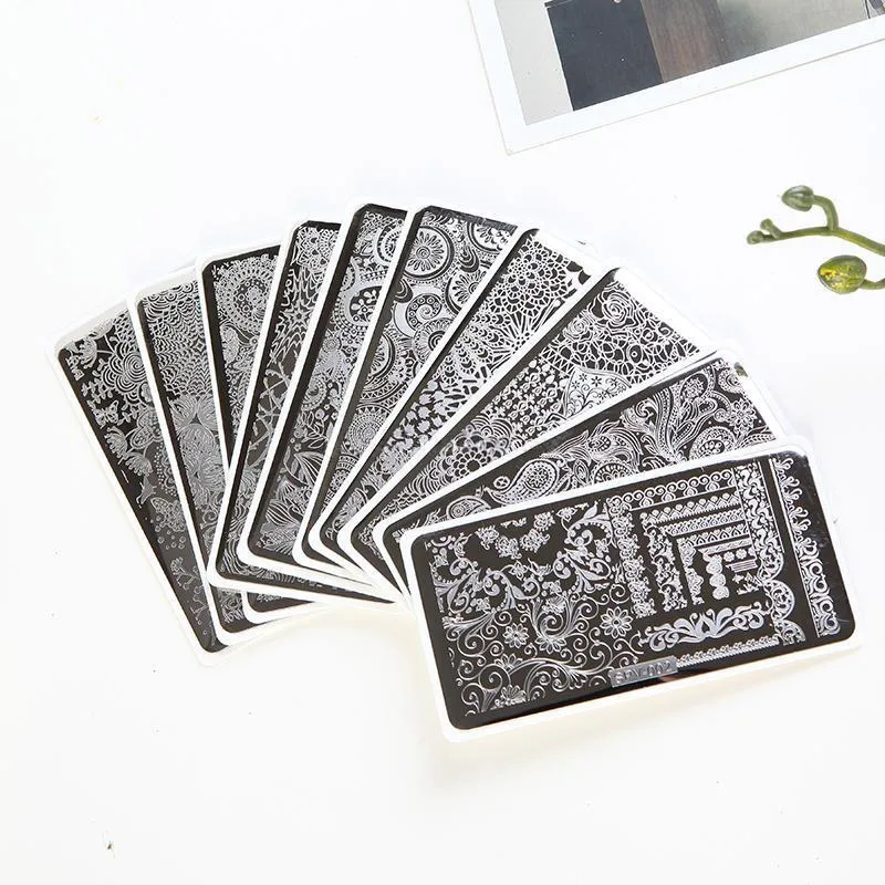 1 шт. трафареты для дизайна ногтей|stamping tool|stencils nailnail stamping tool |