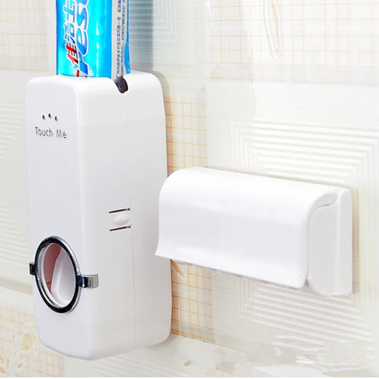 

1set Automatic Toothpaste Dispenser Tooth Brush Toothpaste Holder Tooth Paste Tube Squeezer Dispenser Free Squeeze Out OK 0440