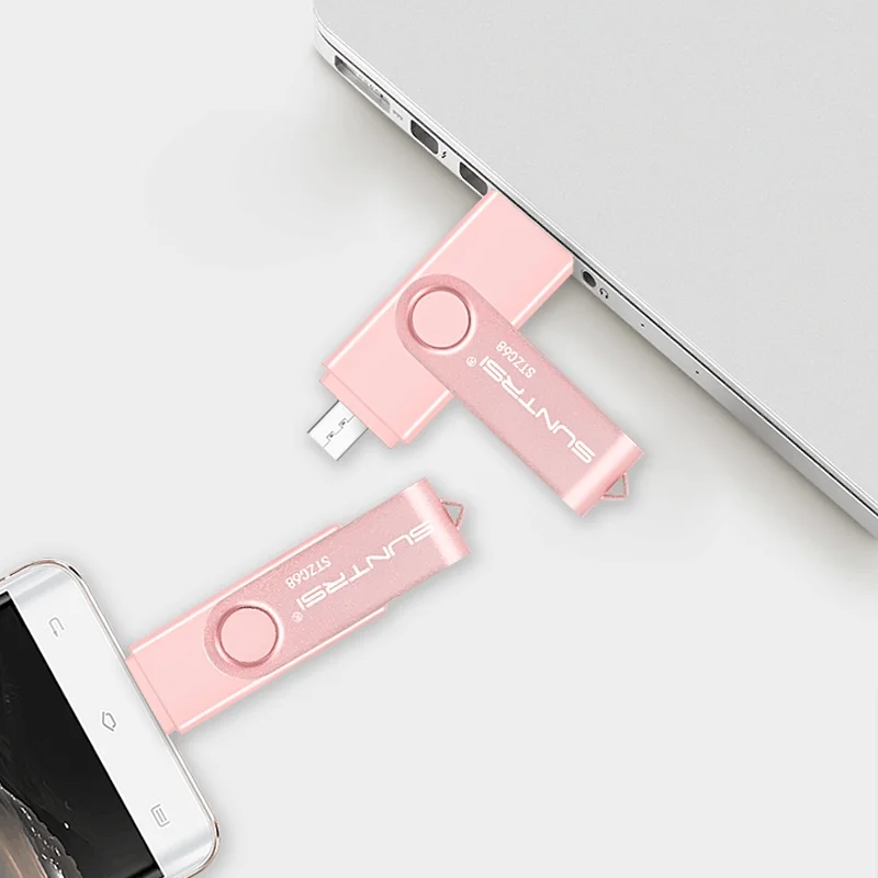 Suntrsi USB Flash Drive OTG USB 3.0 Внешний Накопитель Флешки 16 ГБ 32 ГБ USB Stick Высокая Скорость флэш-Накопитель для Android USB Flash