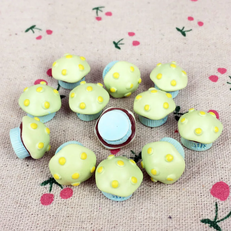 10 шт. миниатюрные садовые статуэтки в виде грибов | Дом и сад