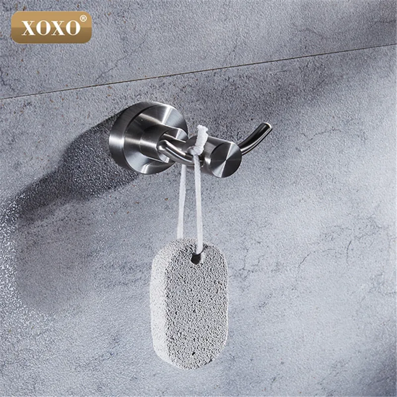 XOXO,, латунный крючок для ванной, крючки для полотенец, вешалка для одежды, 304, нержавеющая сталь, 4182