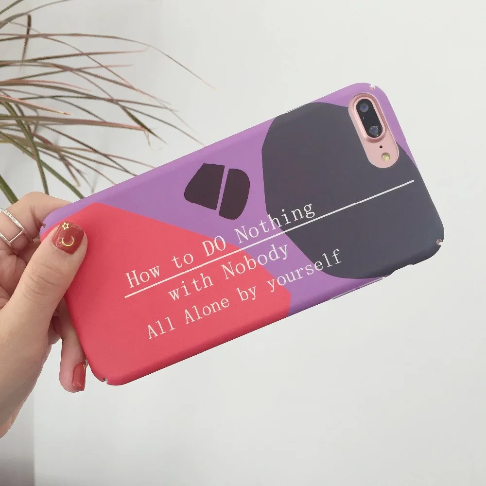 Чехол для телефона Apple iPhone 7 8 Plus X 6s 6 Смешные Слова чехол кожа твердая обложка ПК