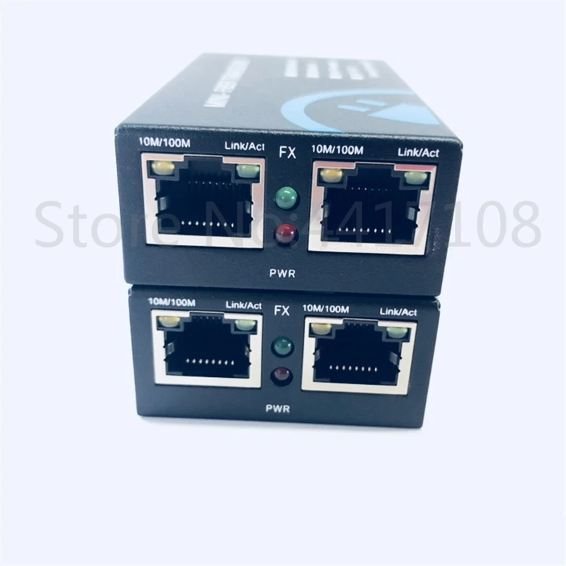 Мини Преобразователь Ethernet 2 * RJ45 и 1 SC 10/100 м 20 км|Оптоволоконное оборудование| |