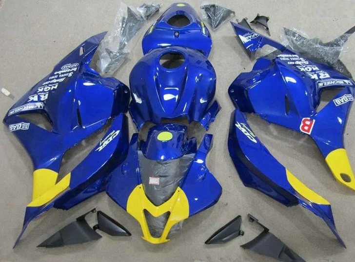 

Сине-желтые фотообои для кузова pe CBR600RR 2009 2010 2011 09 10 11 12 ST66