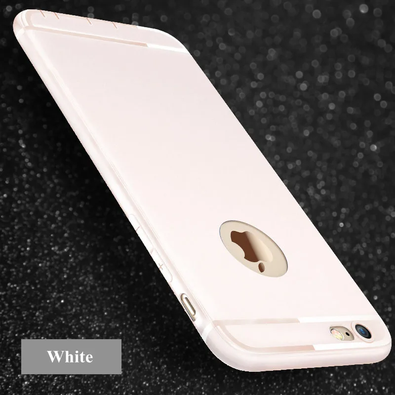 Ультратонкий силиконовый чехол для iphone 7 6 6s 8 X чехол Coque яркие цвета, Мягкий матовый ТПУ чехол для телефона для iphone 7 8 plus iphone XS MAX XR