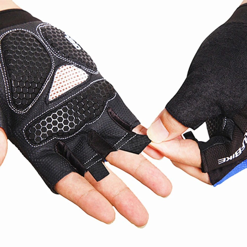 WOLFBIKE Велоспорт перчатки открытые велосипедные для сенсорного экрана Guantes Luvas