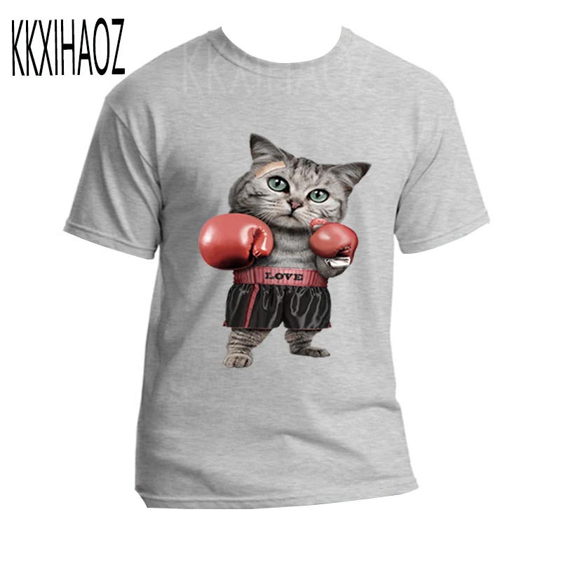 KKXIHAOZ мужские хлопковые футболки с круглым вырезом и коротким рукавом милые для