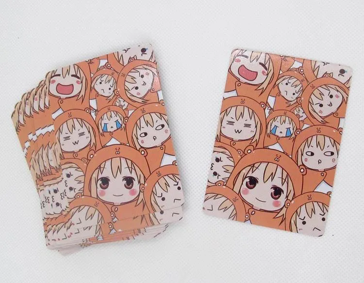 Голова аниме Sankaku Himouto! Карты для покера Умару-Чан Умару дома (54 шт.) Детские