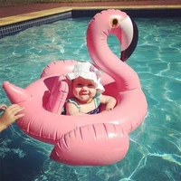 new baby pool float inflatable flamingo swan swimming ring baby seat float summer water fun pool toy kids swimming ring