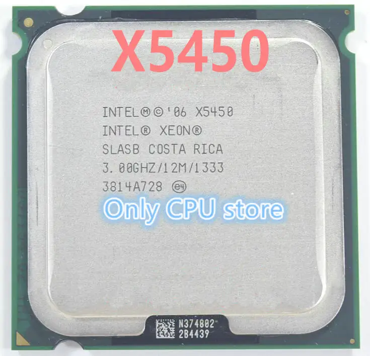 Бесплатная доставка ЦП latop X5450 3 0 ГГц/12 МБ/1333 МГц/ЦП аналогичен LGA775 работает на