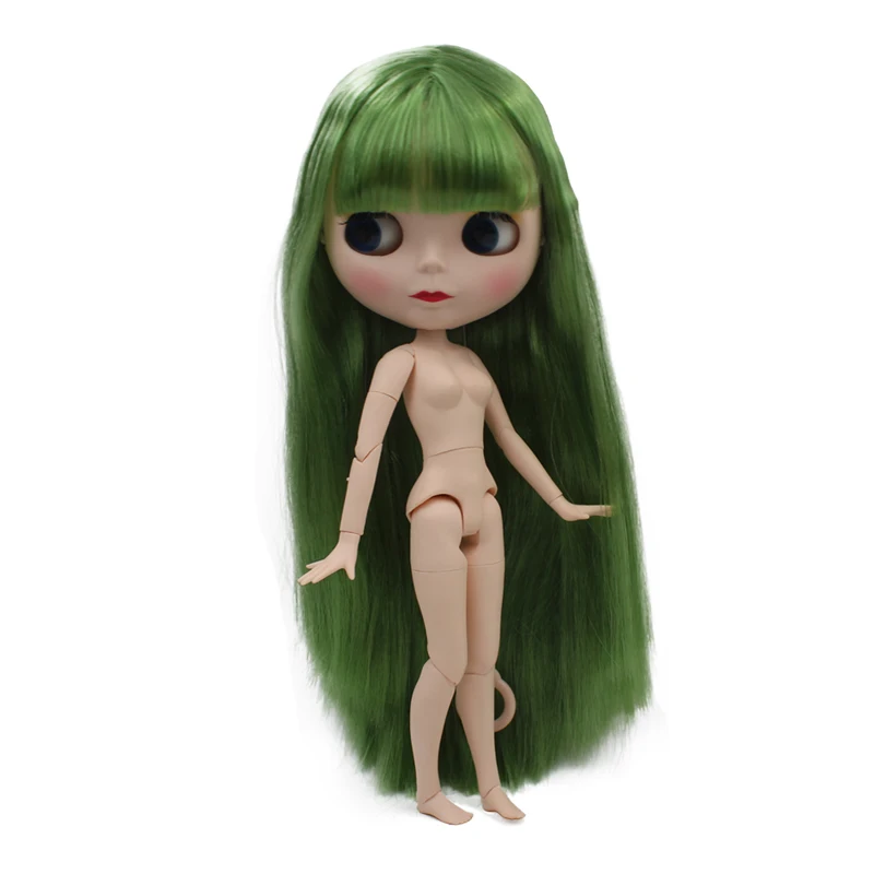Шарнирная кукла Blyth, Neo Blyth кукла Обнаженная Заказная матовое лицо куклы можно изменить макияж и платье DIY, 1/6 шарнирные куклы SO15