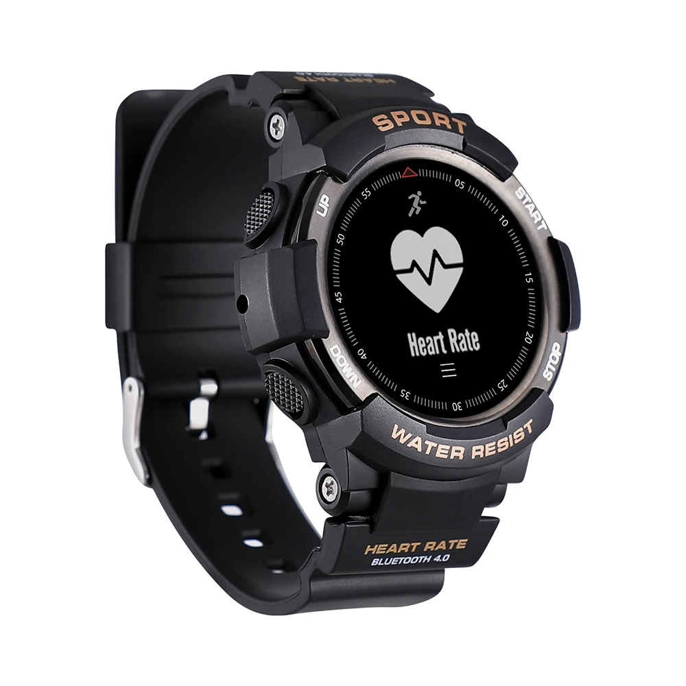 F6 Smart Watch IP68 Waterproof Bluetooth Heart Rate Monitor Watches Men Pedometer Sleep Tracker Stopwatch Multi Sport Mode | Электроника