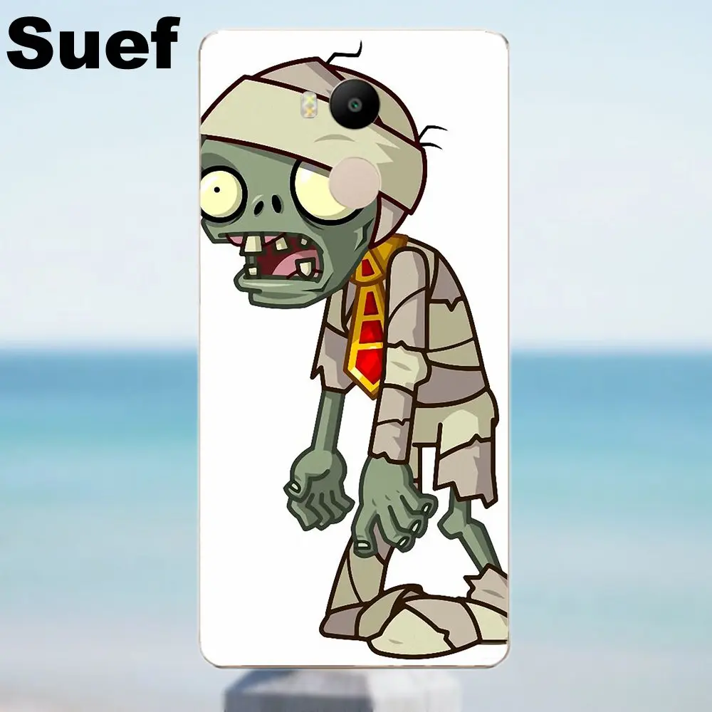 Suef Plants Vs Zombies ТПУ лучшие чехлы для Xiaomi Redmi 4 3 3S Pro Mi3 Mi4 Mi4i Mi4C Mi5 Mi5S Mi Max Note 2 4|case for xiaomi|case