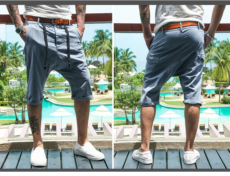 Мужские шорты 2017 Лидер продаж повседневные хлопковые летние пляжные мужские