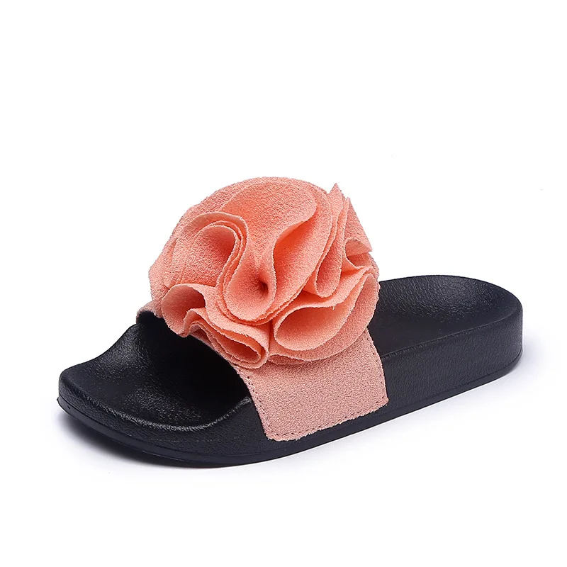 

2018 New Children Princess Girl Sandals Flower Soft Summer Home Sandals EUR 21-39
