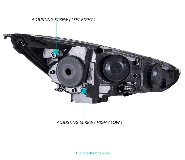 Автомобильный Стайлинг чехол для Ford Focus 3- фары светодиодный фокус фары DRL Объектив Двойной Луч Биксенон HID автомобильные аксессуары