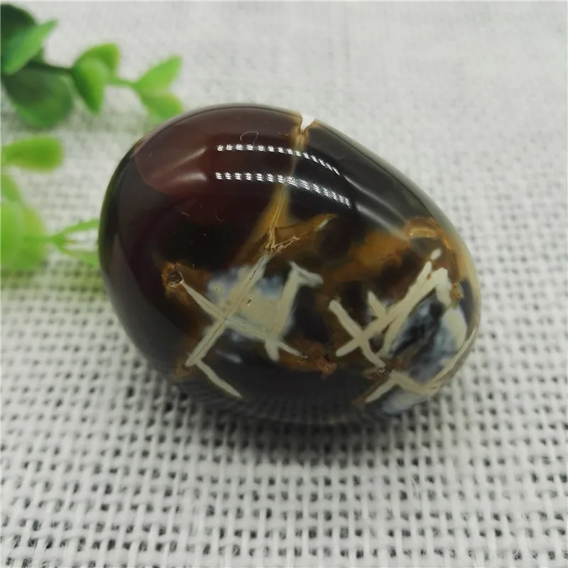 Rare Natural Agate Crystal With Beautiful Patterns Rough Original Rock Specimen For Collection | Дом и сад