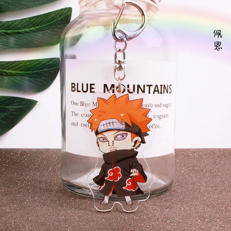 Брелок в стиле аниме Наруто Сакура Obito Deidara kacashi Gaara Sasori Itachi Sasuke Boruto Jiraiya милый забавный мультфильм акриловый брелок