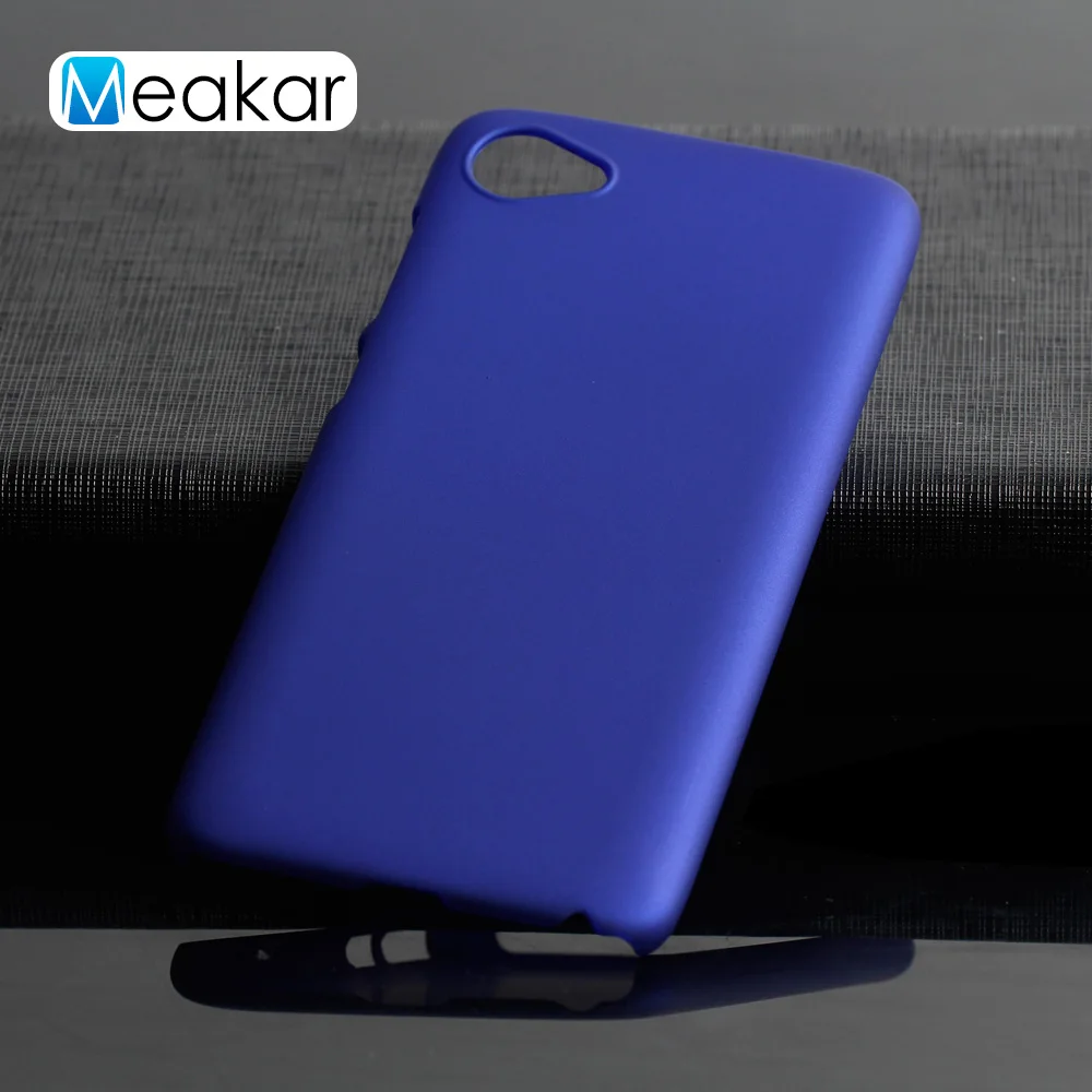 Матовая Пластик Coque 5.5For Htc Desire 12 чехол аналого-цифровой преобразователь для Htc Desire 12 Dual Sim телефонный чехол-лента на заднюю панель - Цвет: BLue