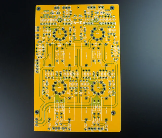 GA-31A ламповый усилитель MC/MM PCB пустая плата 6DJ8 ламповый усилитель печатной платы