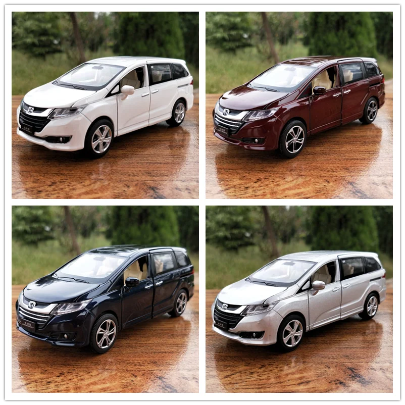 1:32 Honda Odyssey Six открытая дверь имитация сплава Модель автомобиля задний звуковой светильник Модель автомобиля игрушечный автомобиль