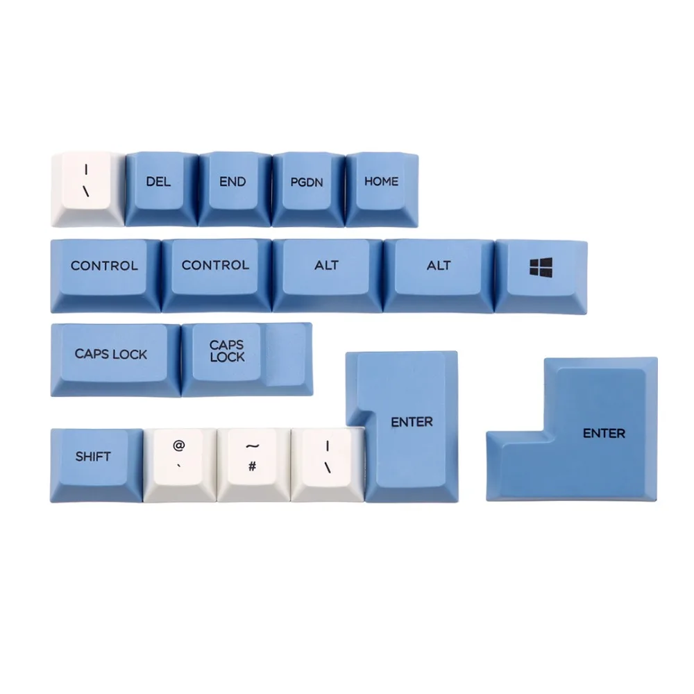 Keycap с голубым небом и белым облаком 112/157 ключей PBT Вишневый профиль