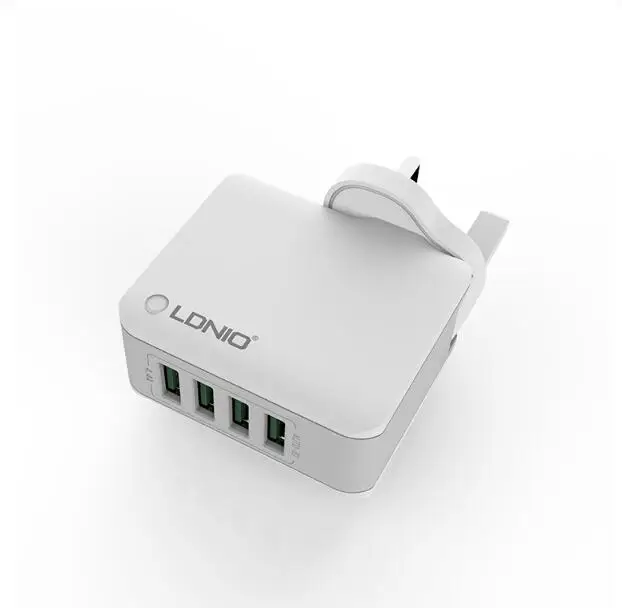 Горячая Распродажа LDNIO A4403 5V 4.4A 4-Порты и разъёмы универсальное USB Сетевое зарядное Зарядное устройство адаптер USB настенное зарядное устройство для смартфон планшеты Зарядное устройство для iPhone х huawei