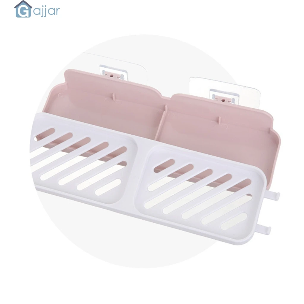 Домашнее хранилище пластиковая присоска Коробка для мыла ванной душа лоток