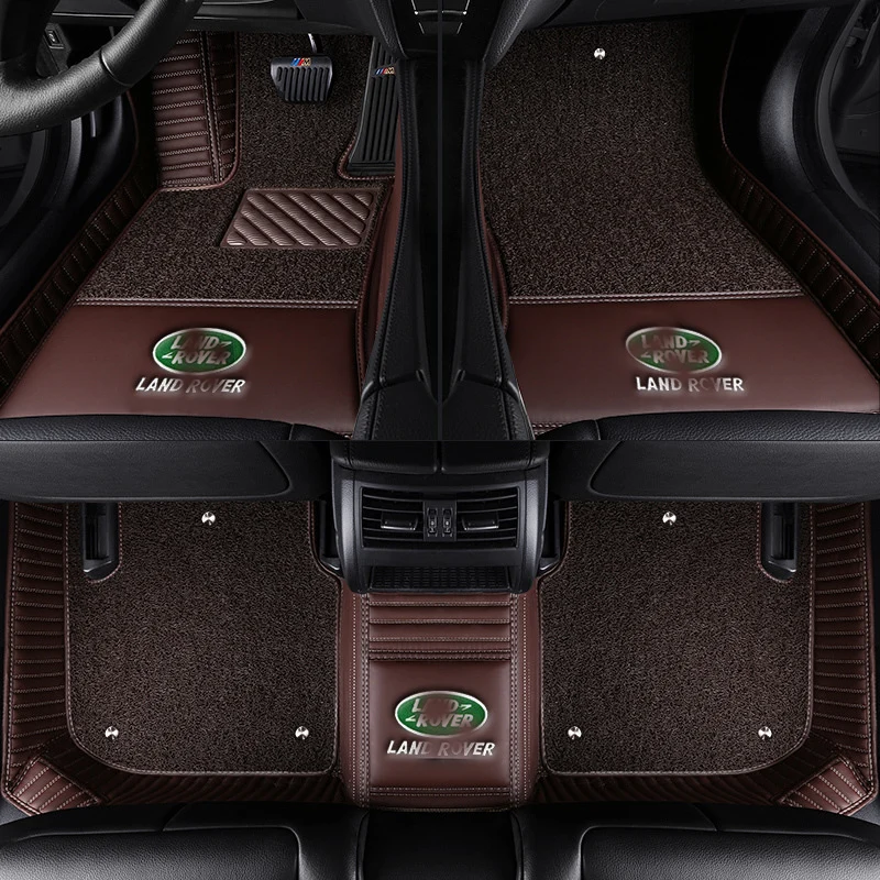 Автомобильные коврики под заказ для Land Rover Range Rover sport Evoque discovery sport Противоскользящие коврики из искусственной кожи для любой погоды