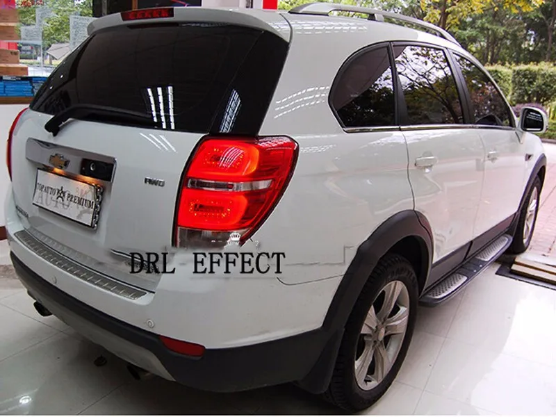 KOWELL автомобильный Стайлинг для Chevrolet Captiva 2009-2012- задние фонари светодиодный задний фонарь задний багажник крышка лампы drl+ сигнал+ тормоз+ обратный