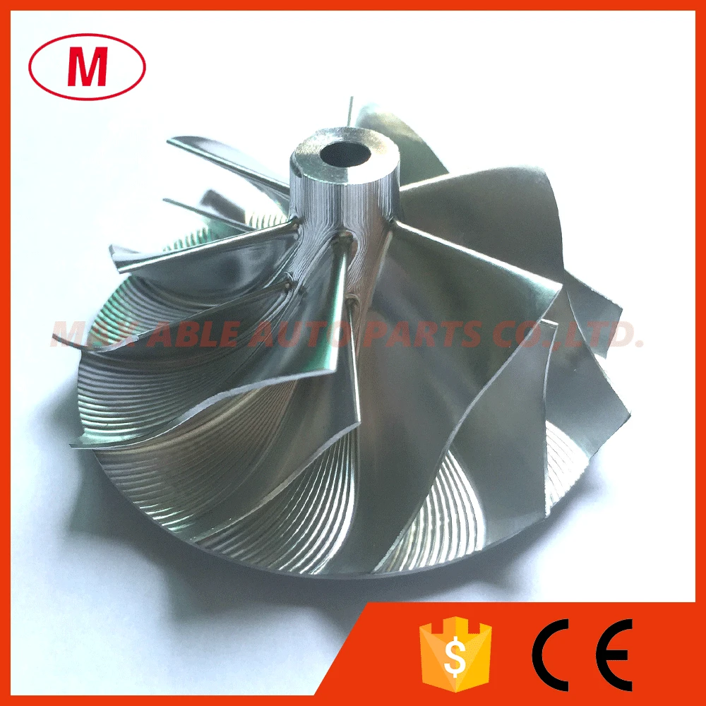 K16 20 г турбо заготовка компрессора колеса/алюминий 2618/фрезерный компрессор