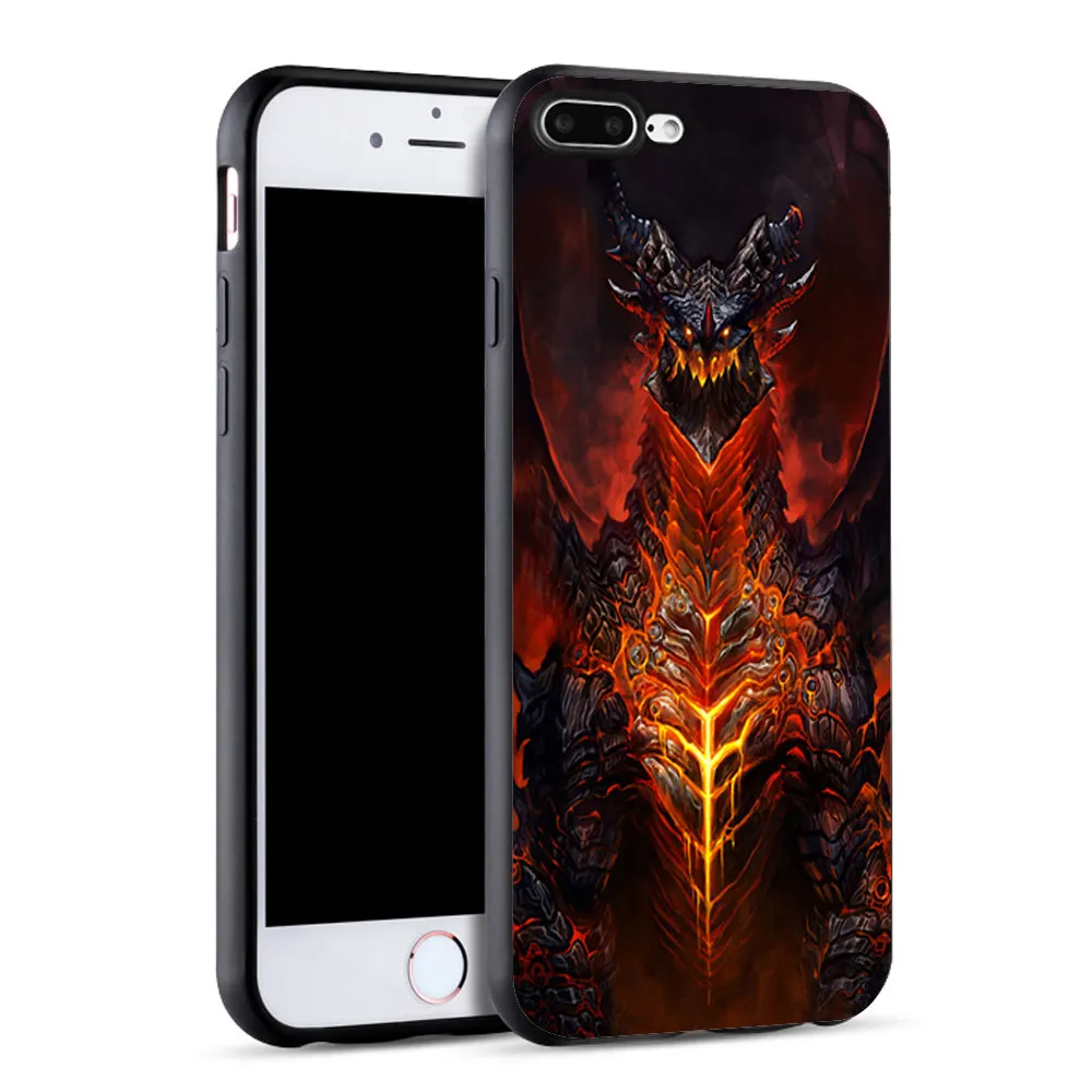 Чехол World Of Warcrafts, мягкий силиконовый чехол для iPhone 11 Pro X 5 S 5S XR XS Max 6 6S 7 8 Plus - Цвет: SJK2052013HB