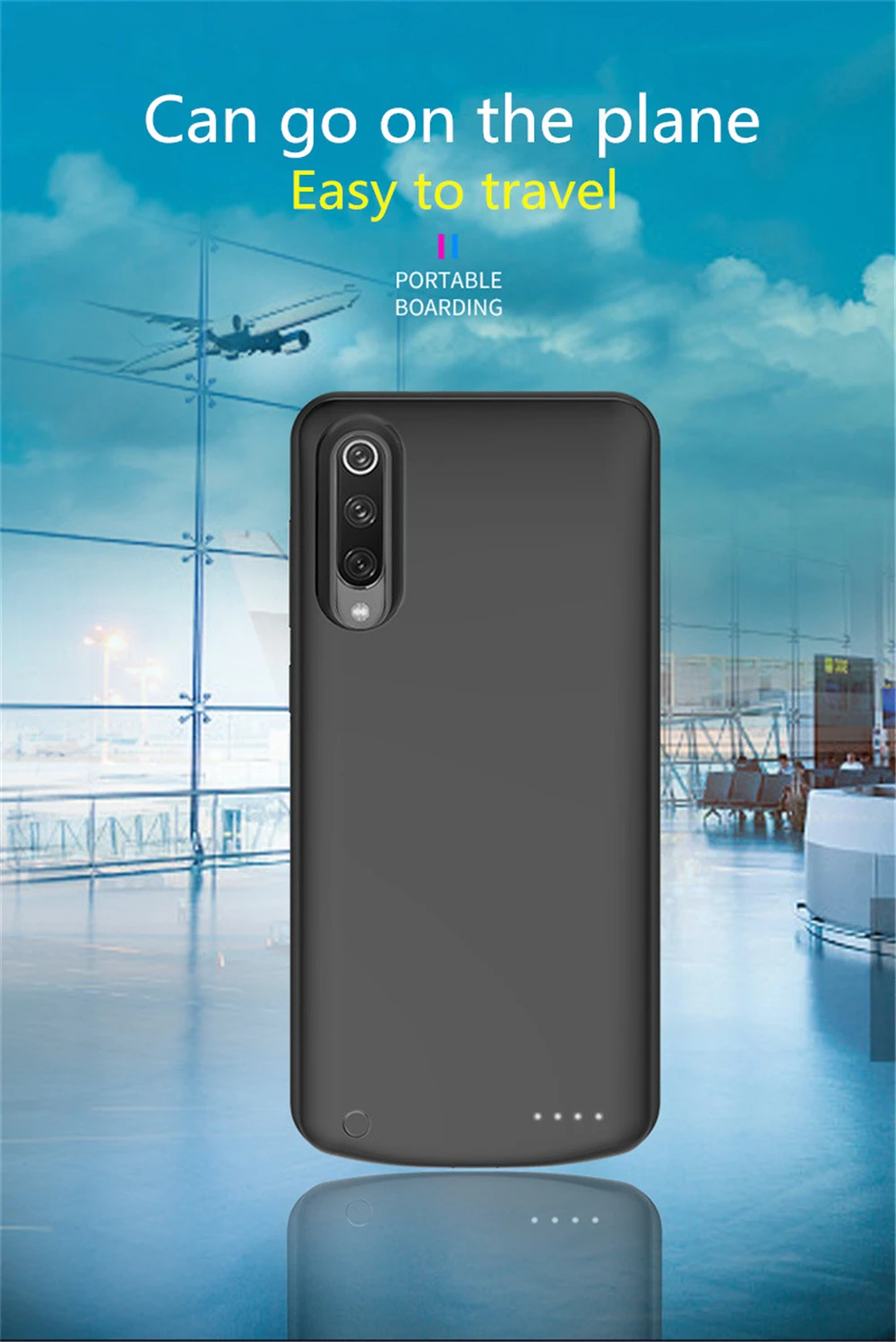 6500 мАч Power Bank зарядное устройство чехол для Xiaomi Mi 9 ультра тонкий телефона зарядки