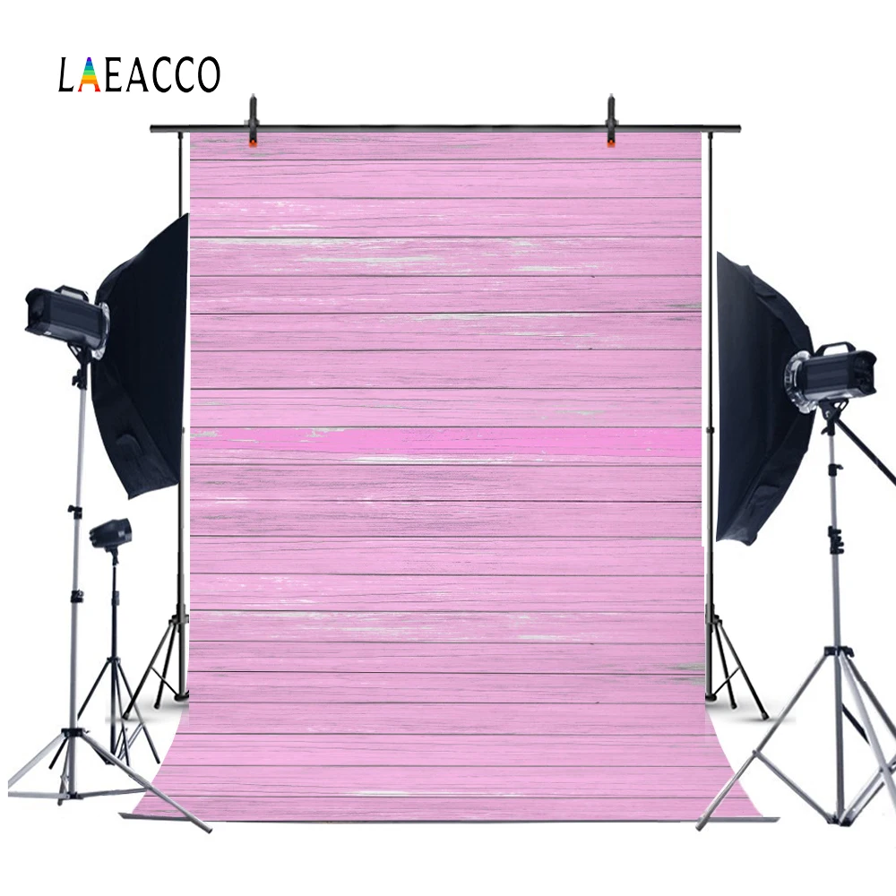 Laeacco розовый деревянный фон для фотосъемки индивидуальные фотографические фоны