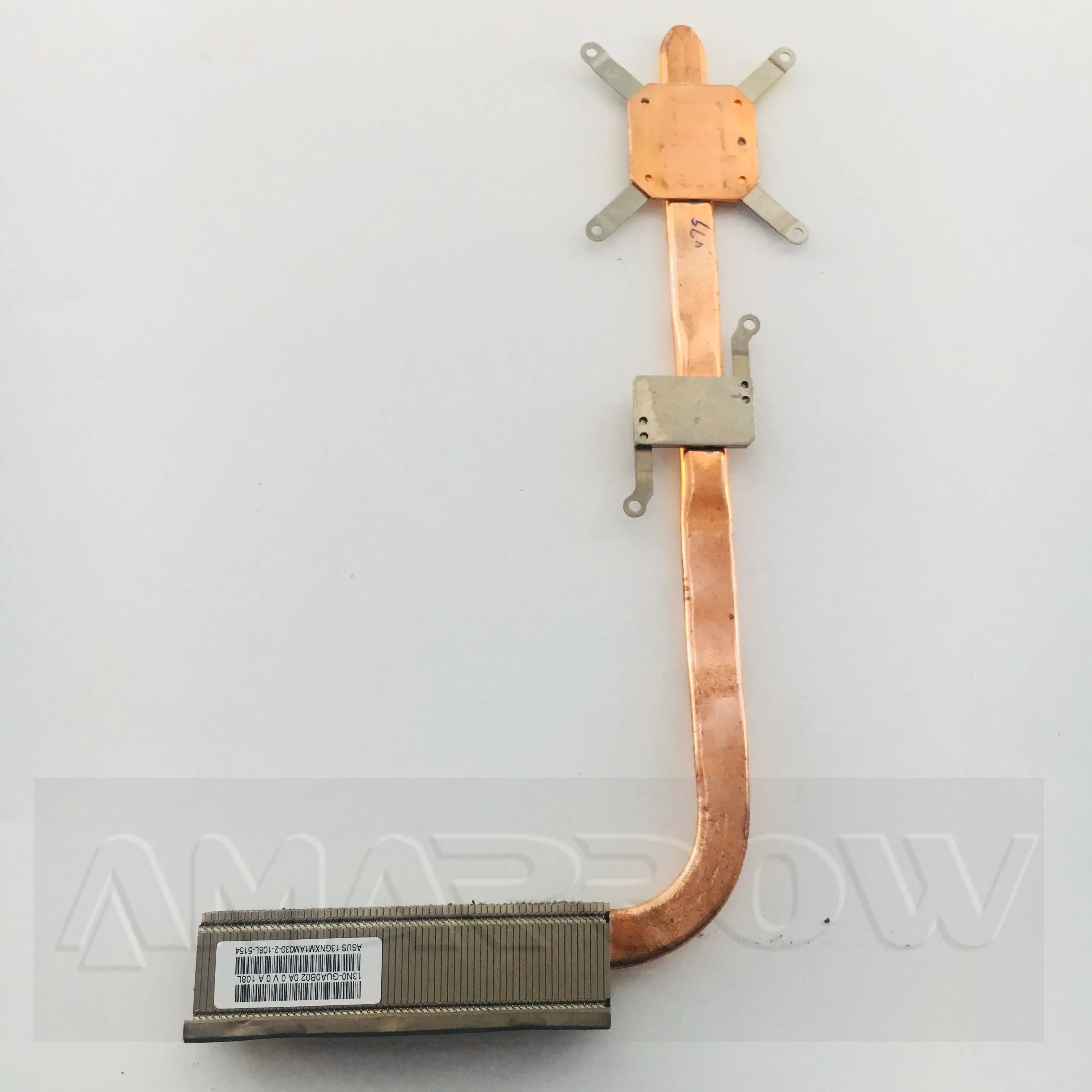 Оригинальный радиатор для ноутбука asus охлаждающий вентилятор процессора k52 k52J A52J