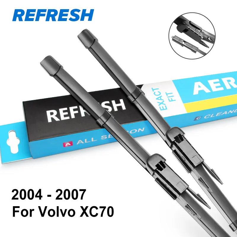 REFRESH Щетки стеклоочистителя для Volvo XC70 2000 2001 2002 2003 2004 2005 2006 2007 2008 2009 2010 2011 2012 2013 - Цвет: 2004 - 2007