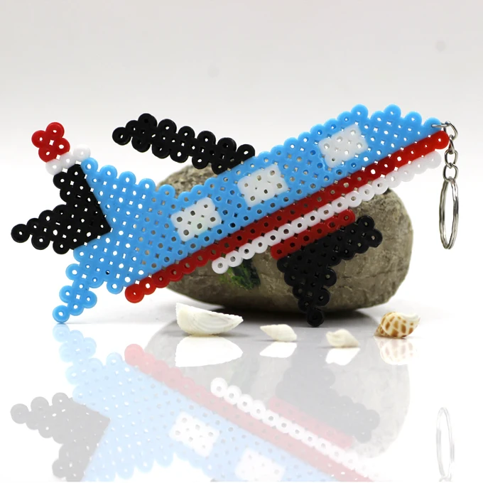24 цвета Perler Beads 5500 шт набор коробок из 5 мм Хама бусины для детей Обучающие