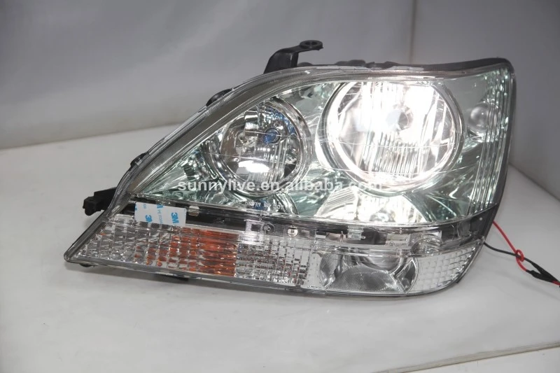 Для TOYOTA 1998 до 2002 год Herrier Kluger головная лампа для Lexus RX330 RX300 R350 передний светильник