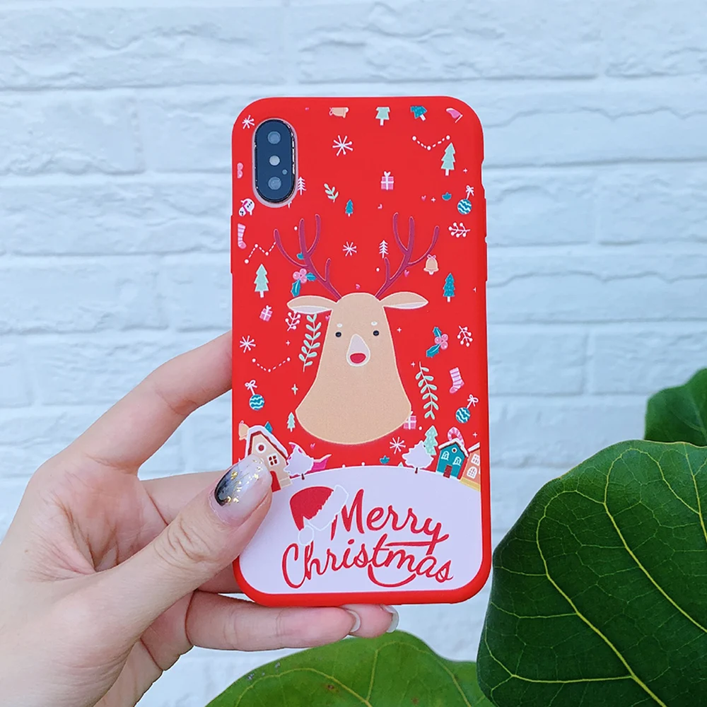3D милый мультфильм телефон чехол для iPhone 6 S 7 8 плюс XS Max матовый Conque iPhone7 Мягкий