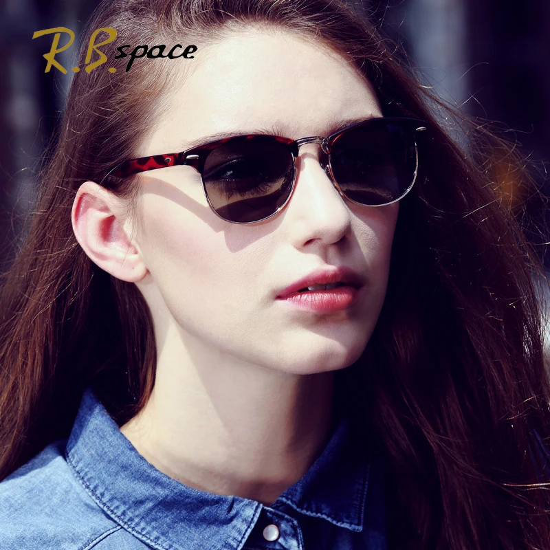2015 RBspace циркулярный поляризационный человек солнцезащитные очки мода