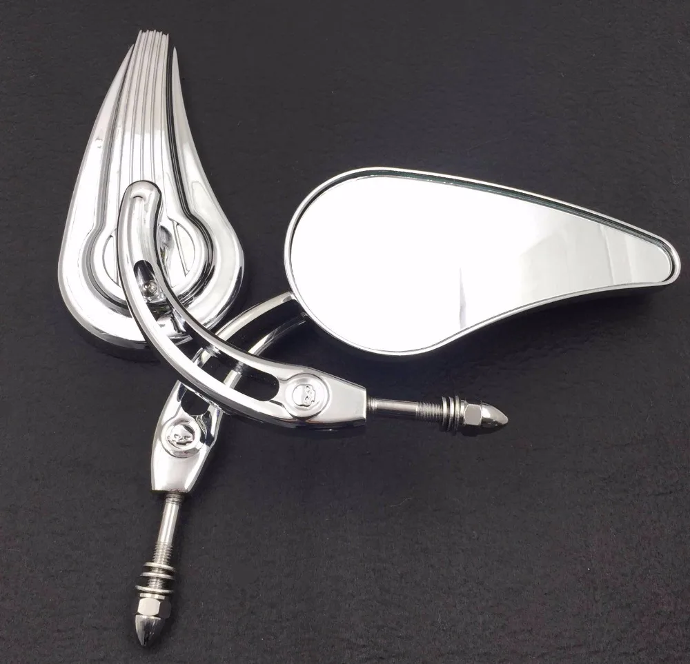 Afetermarket Бесплатная доставка мотоциклетное зеркало мотоциклетные хромированные