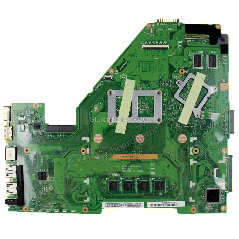 X550LN материнская плата для ноутбука For Asus X550LD A550L Y581L W518L тест оригинальная I7-4500U 4 Гб