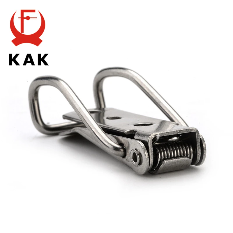 4 шт. коробочки для шкафов KAK J115B из мягкой стали Засов 74*20 Пружинные защелки замки