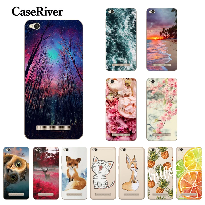 CaseRiver чехол для Xiaomi Redmi 4A Высококачественный ТПУ Мягкий силиконовый с мультяшным