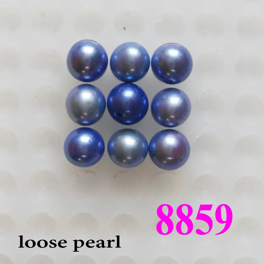 5 шт. круглые бусины из натурального окрашенного жемчуга 6 7 мм|pearl beads|beads beadsloose beads |