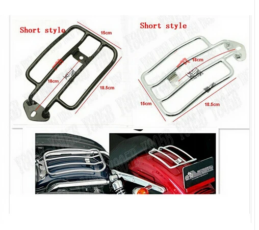 Solo Seat багажник на заднее крыло для Honda Shadow Spirit Sabre Aero ACE Steed VLX 400 600 1100 DLX VTX1300 1800 Magna VF