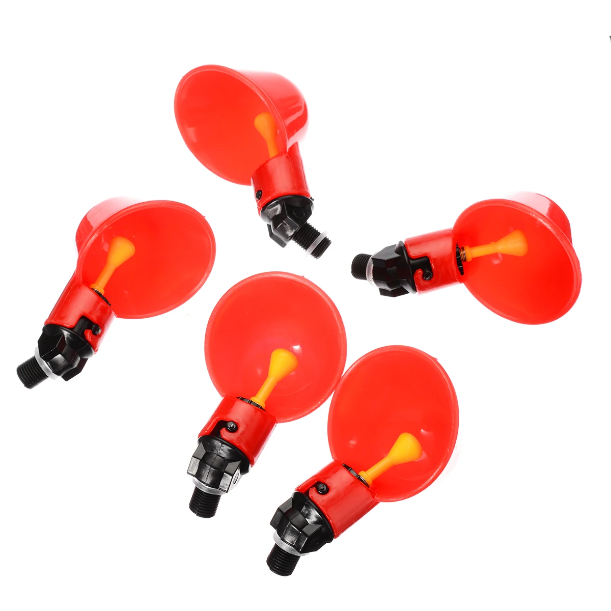 5 шт. Автоматическая клетка для птицы корма питьевые чашки воды курица